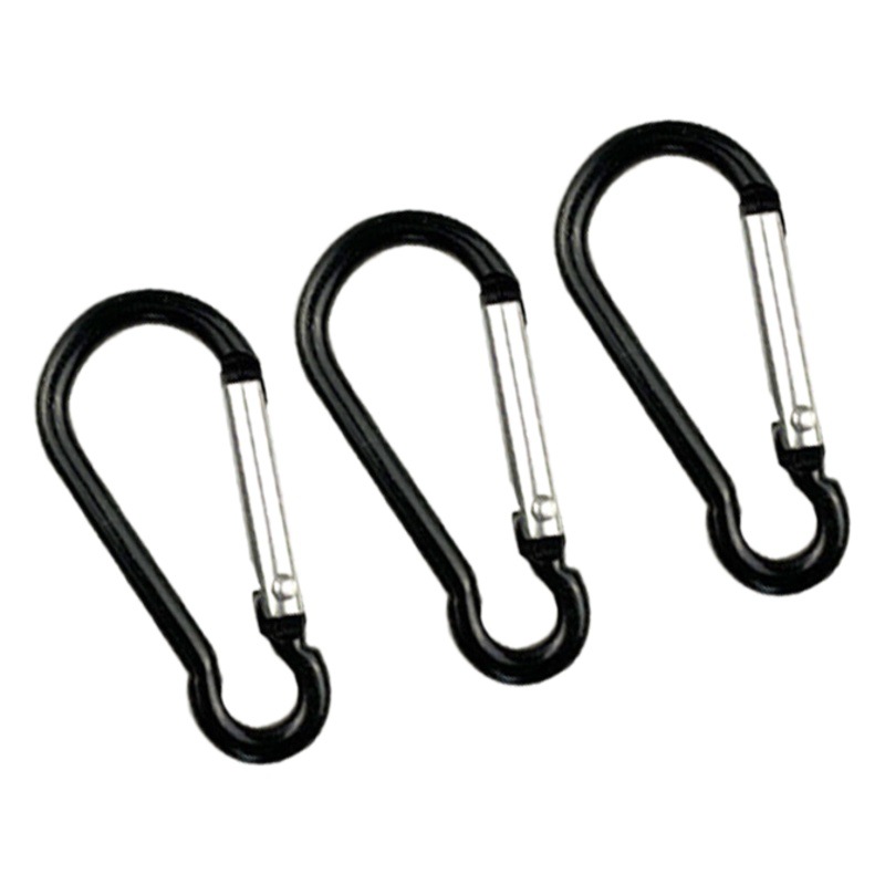 No. 5 Gourd-Shaped Aluminum Alloy Carabiner Outdoor Hanging Buckle Water Bottle Buckle Small Bag Buckle Luggage Fishing Gear Accessories Lock Buckle