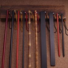 实木藤条教鞭国学家规戒尺竹制教尺教棍教师女专用瑜伽舞蹈指挥棒