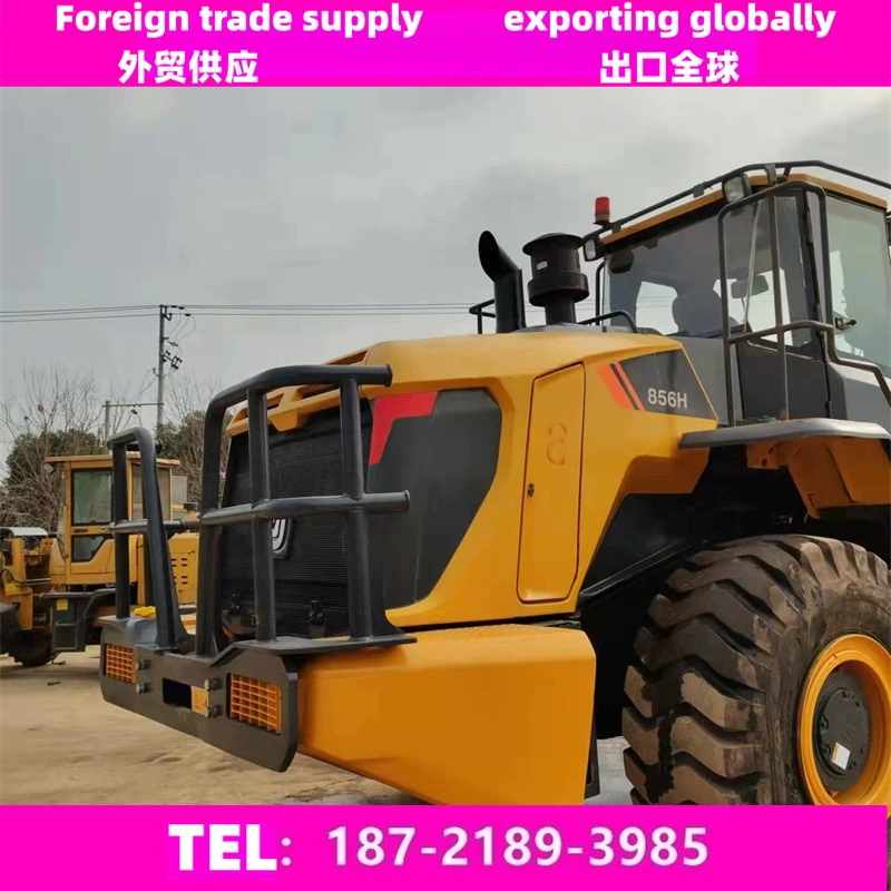 Подержанный Liugong 856H пилотный электрический впрыск 50 вилочный погрузчик техническое обслуживание на месте