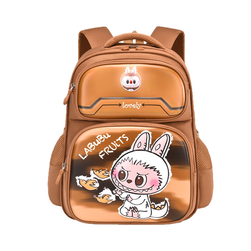 Mochila escolar para niños Rabubu, nueva niña, escuela primaria, dos, tres, cuatro y cinco años, dibujos animados, animación, reducción de la carga, mochila de protección de la columna