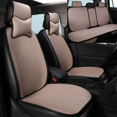 Ventilation Seat Cushion That Won'T – Four Seasons Pad - light-brown-color-nine-piece-set-rear-row-one-piece-general