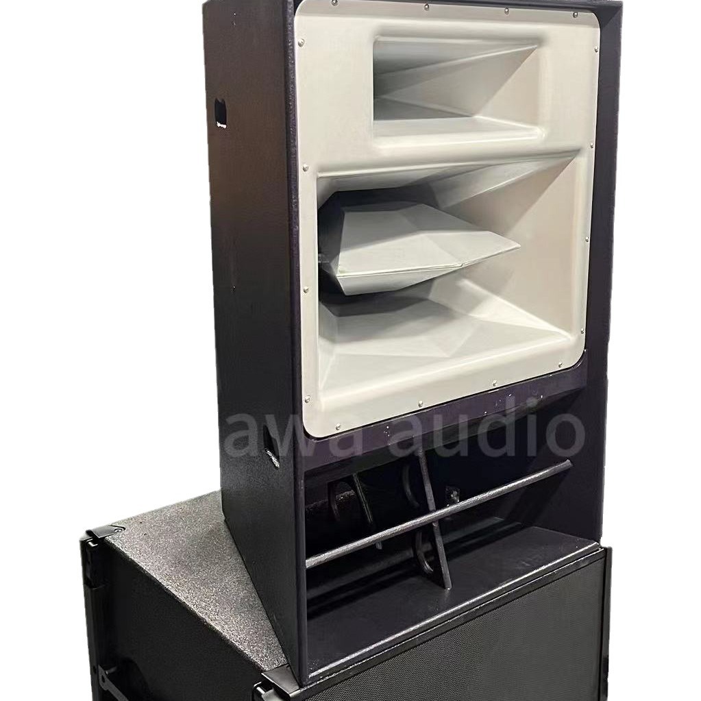 Sonido de matriz lineal de 15 pulgadas de frecuencia completa al aire libre concierto profesional de alta potencia conferencia de sonido bar altavoces de escenario