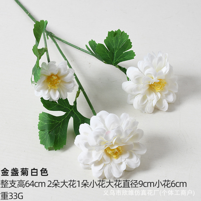 Casa blanca de boda Simulación de flores Sala de bodas Techo Fake Flower escenario Flores Guía Flores Decoración de Hotel