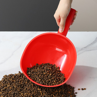 Household plastic water spoon household kitchen water spoon plastic bucket bath spoon thickened watering water spoon with mouth