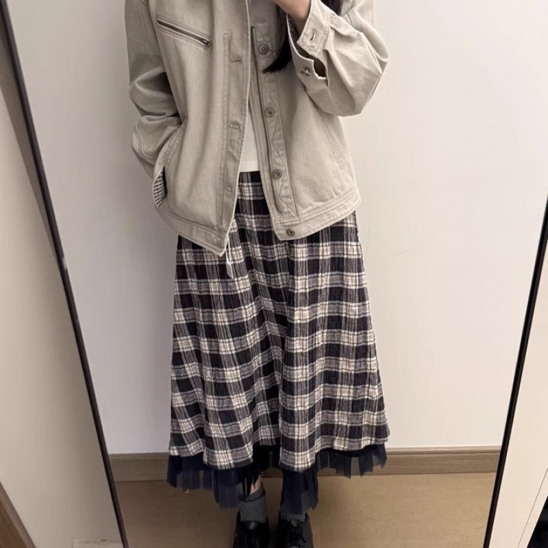 美式复古撞色领工装成衣落色水洗挺阔短夹克外套|undefined