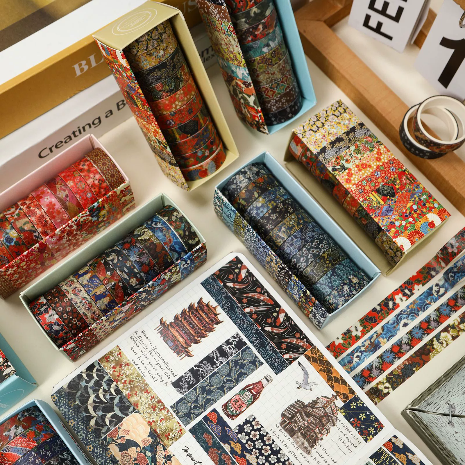 Paper tape, set, (Cross-border trading)