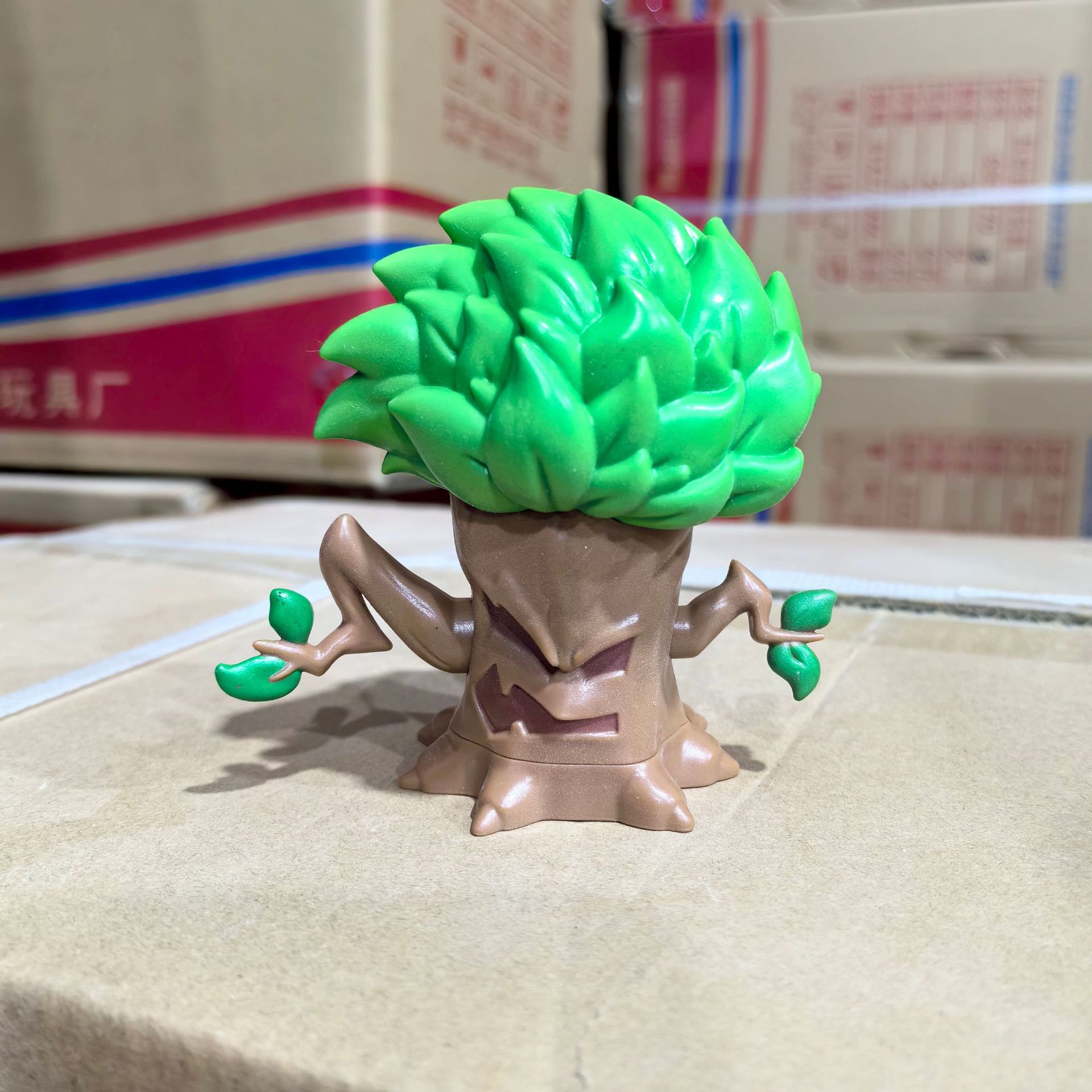 Plants vs. Zombies mecánicos genuinos a granel Gatling Pea Shooter catapulta vinilo juguete malvado dragón pequeño fantasma