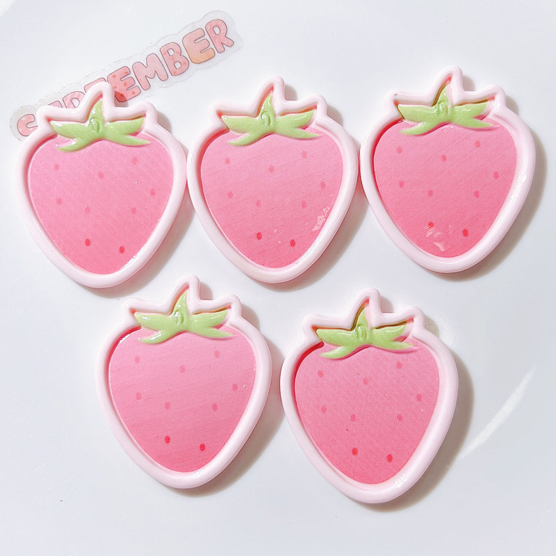樹脂アクセサリー卸売りdiy髪飾りクリーム携帯ケース服装材料手作り冷蔵庫リンゴ皿|undefined
