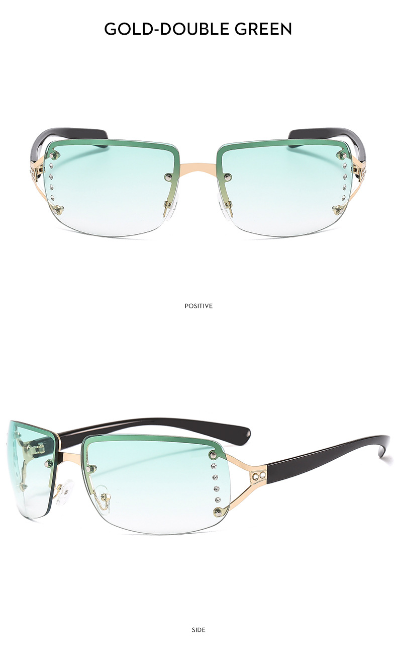 Y2k Square Sunglasses With Diamante Detail For Women_voghion.com