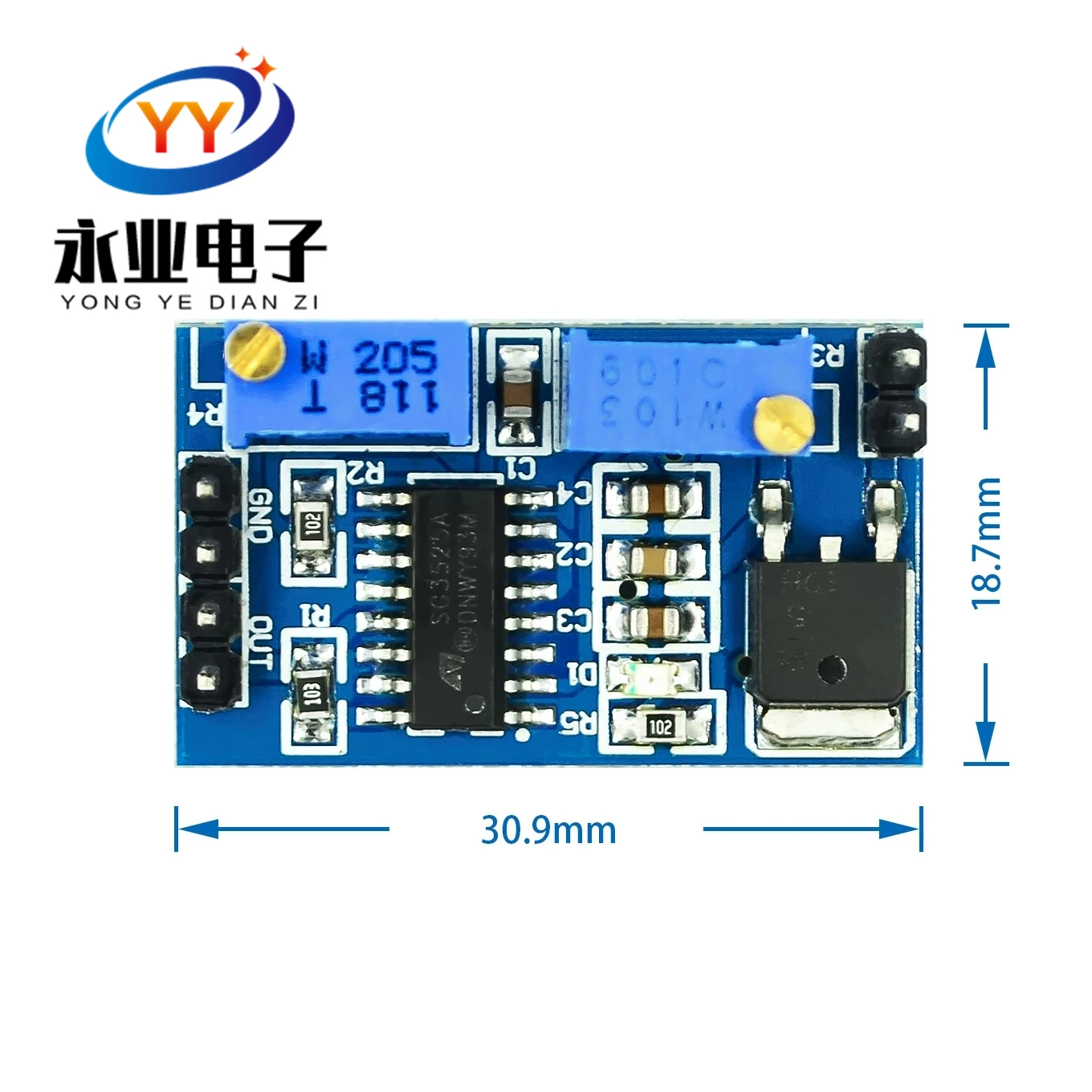 SG3525 PWM контроллер модуль регулируемая частота регулируемый коэффициент скважности генератор волновой