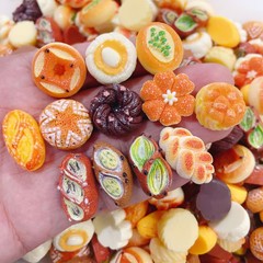 漫画花園パン食游部品diy自作ヘアピン携帯ケース穴靴ボタン家飾り卸売り