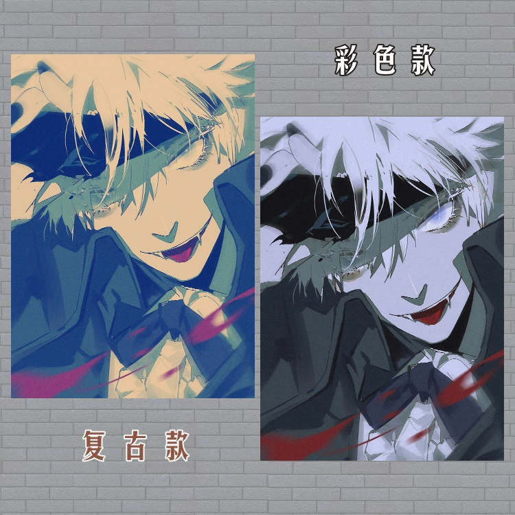 Spell Return Gojo Satoru Two-dimensional Animation Comic Peripheral Posters Wallpapers High Definition Wholesale