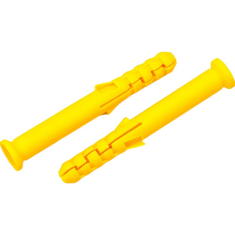 Нейлоновая маленькая желтая рыбка, пластиковая расширительная трубка, 6 мм, винтовая заглушка, расширительная резиновая заглушка, белый, зеленый болт, серый M5/M8