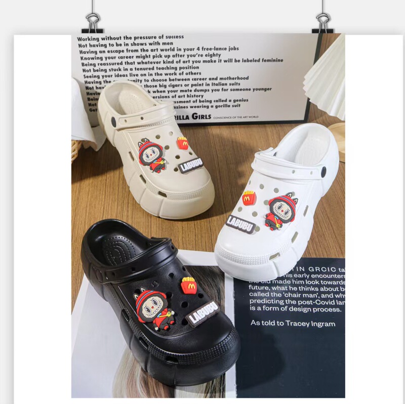 E-commerce Foreign Trade Cross-border Fashion Trend Cute Rabbit Cartoon Hole Shoes Women's Casual Sandals and Slippers Women's Outer Wear