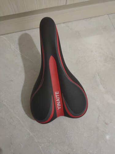 Mountain Bike Hollowed-Out Saddle with Perforated Holes, Racing Saddle, Cycling Gear – Mountain Bike Seat Cushion