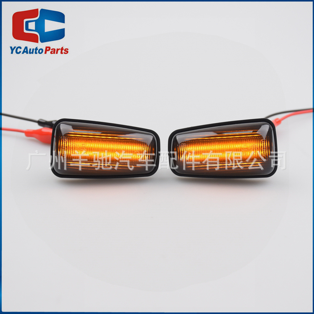 Aplicable para Peugeot 406 Citroën Fiat Ulysse 220 lámpara de lámpara LED de dirección lateral de flujo