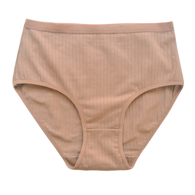 跨境爆款纯棉高腰内裤女大码透气棉质欧美高腰收腹内裤女panties|undefined