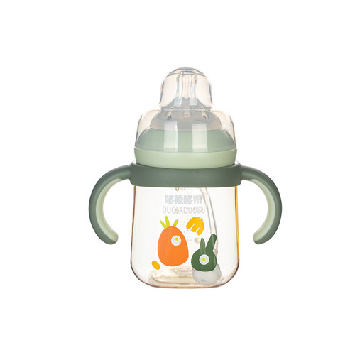 Dora the Explorer ppSU Handle Bottle, Wide Mouth Baby Bottle & Cup, 1 Cup, 3-in-1, 6425/6426