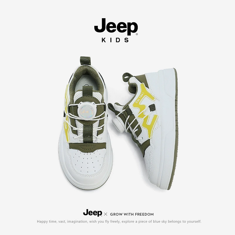 Дети jeep, дышащие спортивные кроссовки, нескользящая обувь для мальчиков, мягкая подошва, осень