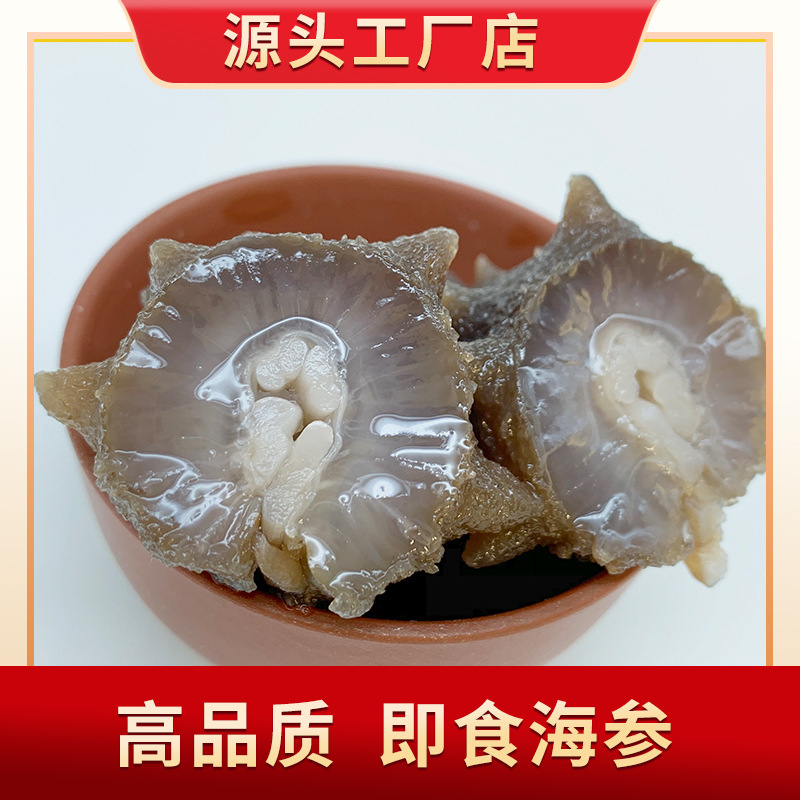 即食海参大连野生辽参刺参鲜参非干货冷冻500g水产品海参一件代发