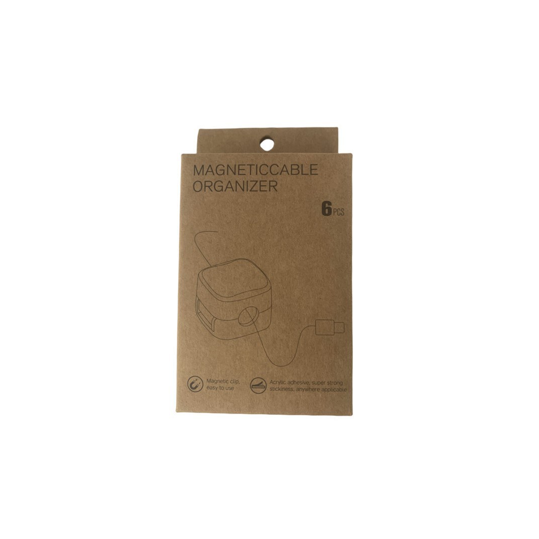 cable de datos de absorción magnética para almacenar cable de ratón de escritorio simple bobinador de cable fijo sin rastro auto-magnético adhesivo