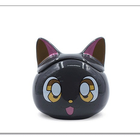 Cerámica hermosa chica gatito pareja en tazas de dibujos animados tazas de cerámica perimetral 3D tazas de estilo de marca