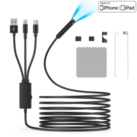 内窥镜;手机转接头;网卡