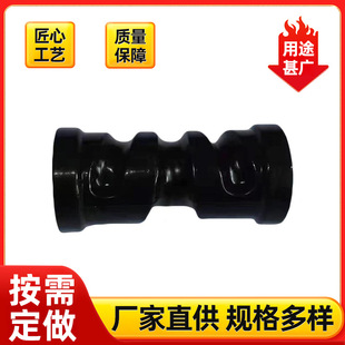 Yacht spiral wheel pu pulley rubber boat yacht trailer roller cruise ship accessories factory direct supply trailer roller