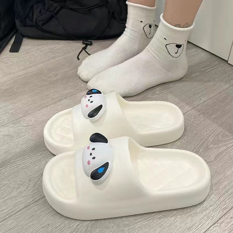 EVA 개 머리 흰색