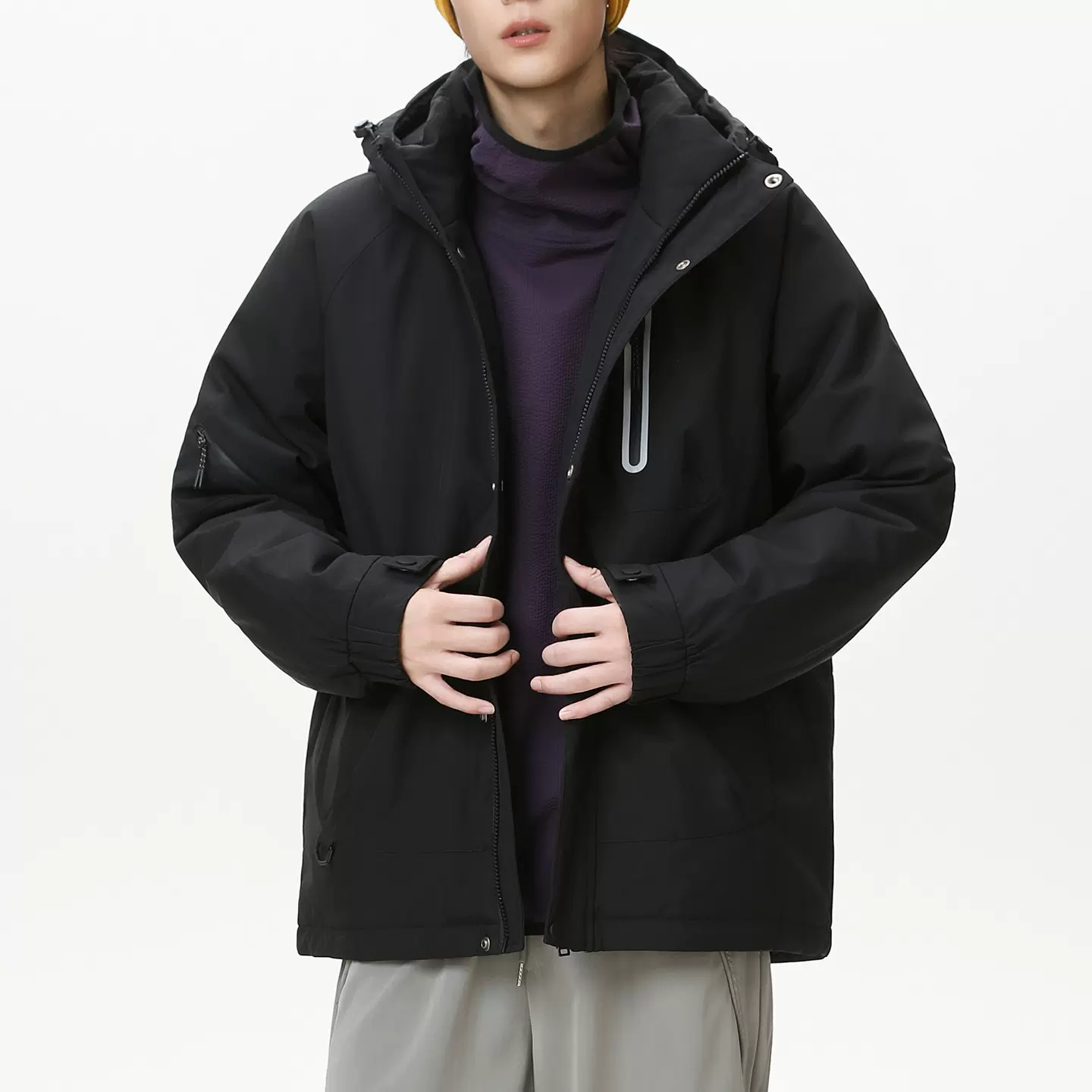 2025年冬季新款90%新国标白鸭绒户外防风保暖羽绒服外套