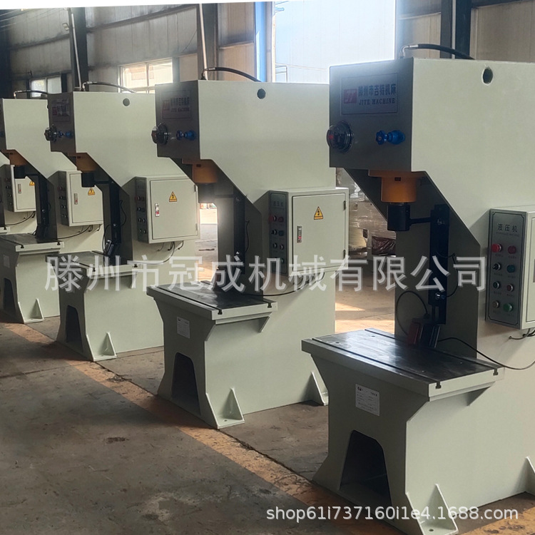 厂家供应10吨单柱油压机 20吨单臂液压机多功能轴承压装机