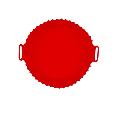 Hot air fryer mat Thickened food grade silicone baking mat Household air fryer baking pan