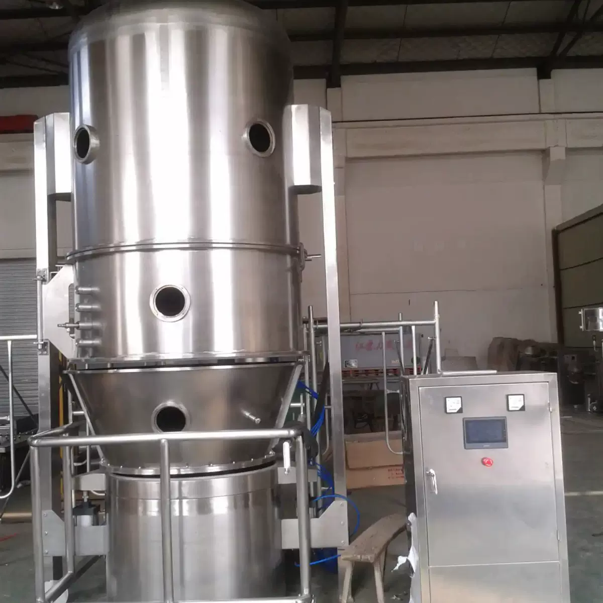 FG立式沸腾干燥机 流态化干燥热质传递快无粉尘飞扬 厂家供应