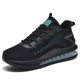 Shoes Men's Summer Breathable Casual Mesh Running Shoes Air Cushion Increased Flying Woven Soft Sole Torre Shoes Cross-border