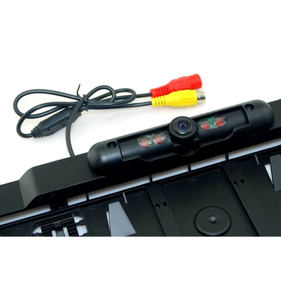 New European license plate Vehicle camera