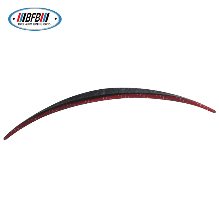 100% Real Carbon Fiber Rear Spoiler - For Tesla Model Y - Dry Carbon Fiber Forged Matte Spoiler Marble Sport Wing