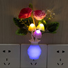 Switch key, colorful induction night light with clove mushrooms for bed for breastfeeding, gradient