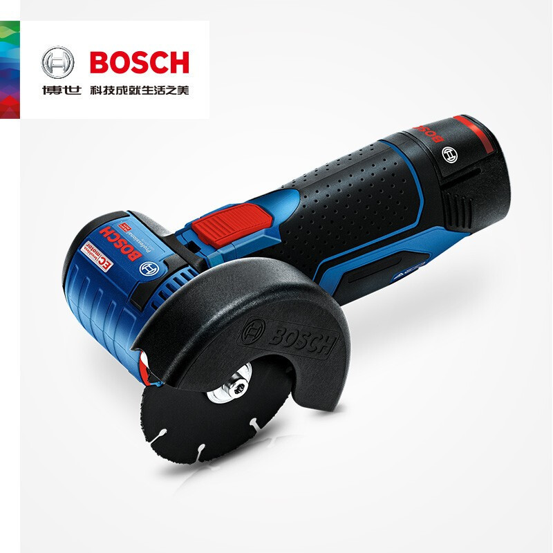 BOSCH博世GWS12V-76充电12V锂电无刷角磨机迷你切割机小钢侠
