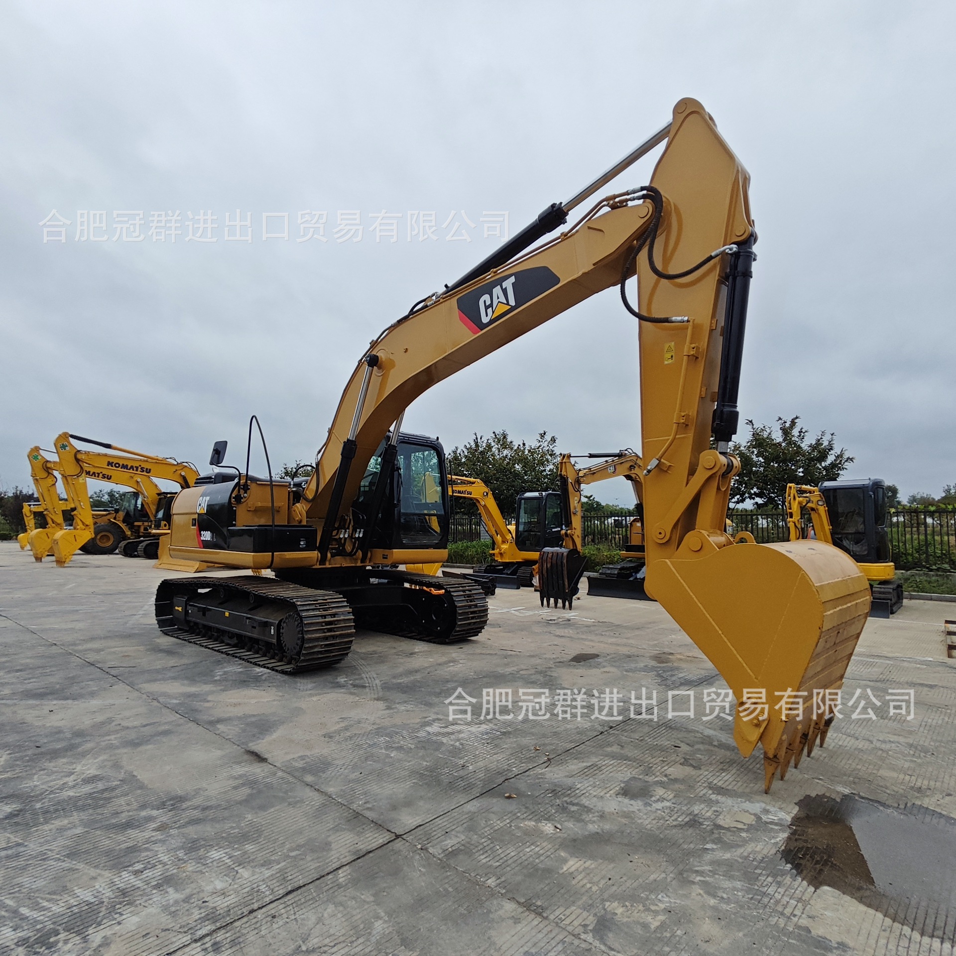 Excavadora Carter CAT320D ganchador de comercio exterior transfronterizo compra directa de una máquina multiuso image 3