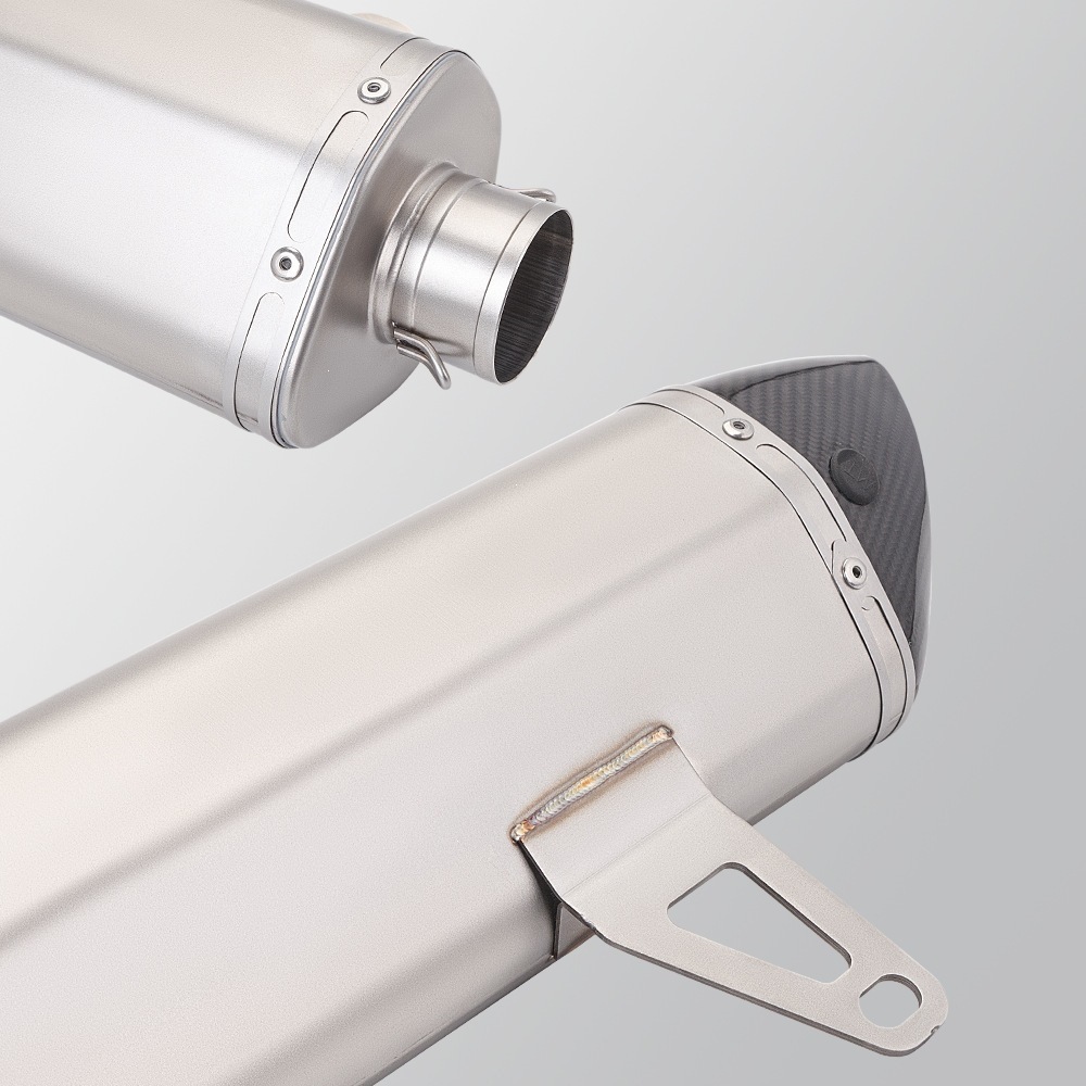 Motorcycle exhaust pipe modification suitable for XMAX300 stainless steel exhaust pipe front and rear section set 17-23