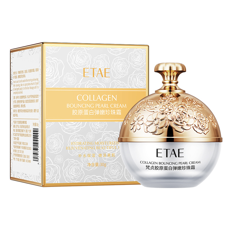 Fanzhen colágeno elástico tierna perla crema hidratante dama crema hidratante rejuvenecimiento de la piel crema de relleno crema al por mayor