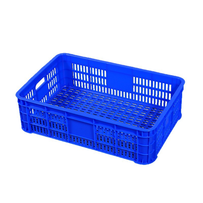 Cesta de plástico multipropósito rotación de cesto de plástico de almacenamiento de distribución marco de rotación de cesto de plástico de cesto de plástico de verduras al por mayor image 5