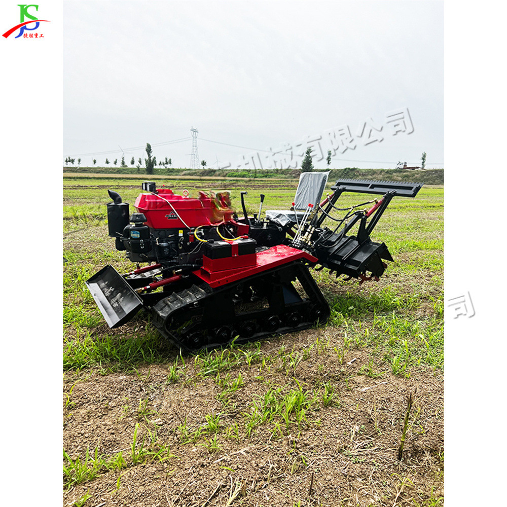 rastreo deshierbe de campo de retorno micro-cultivador cultivador rotativo huerto de tierras agrícolas montar excavadora de zanja pastoral máquina integrada