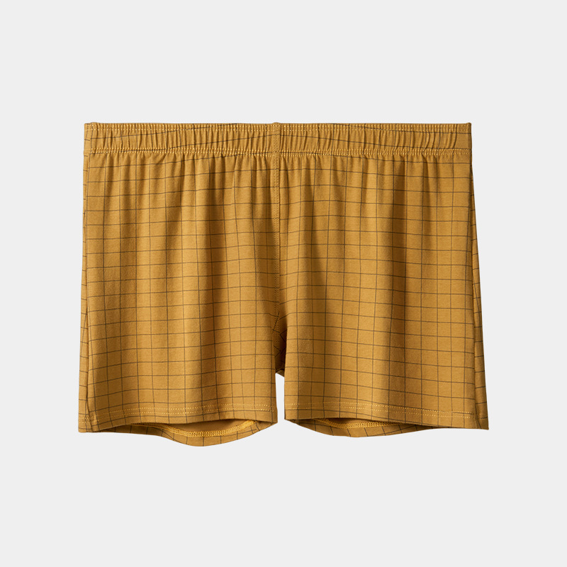 Pantalones de algodón para hombres, pantalones interiores grandes cómodos y transpirables, pantalones interiores caseros de algodón para hombres, sueltos.