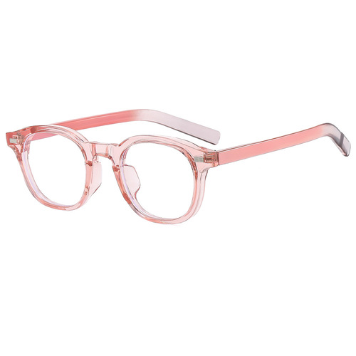 Full-frame anti-blue light black frame glasses for women, suitable for nearsightedness, with interchangeable lenses