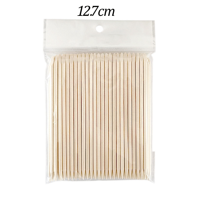 Barras de madera naranja tronco - 127mm (100pcs / paquete)