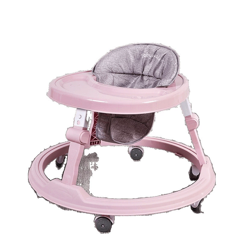 Children's universal walker with seat, car protection, anti-rollover, 6-18 month