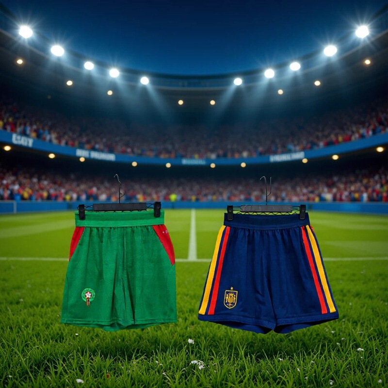 Cross-Border Wholesale 26-27 New Season Football Player Version Shorts Real Madrid Season Club Mesh Breathable Quick-Dry Shorts Cross-Border Wholesale 26-27 New Season Football Player Version Shorts Real Madrid Season Club Mesh Breathable Quick-Dry Shorts