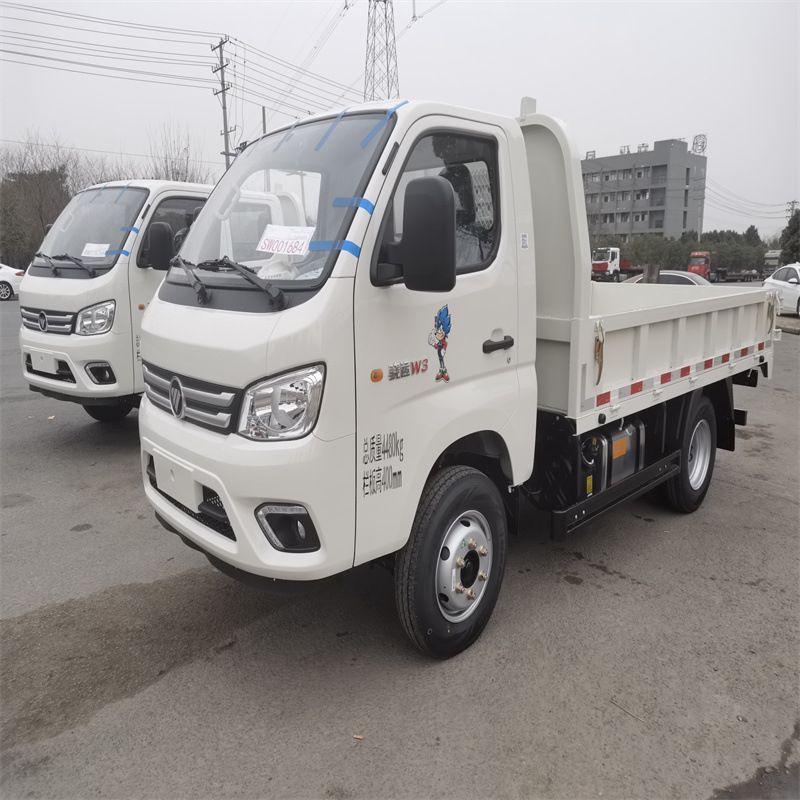 Export Right-Hand Drive Truck Foton Foton Dump Truck 3-5 Ton Muck Truck Dump Truck Sideboard Truck Factory