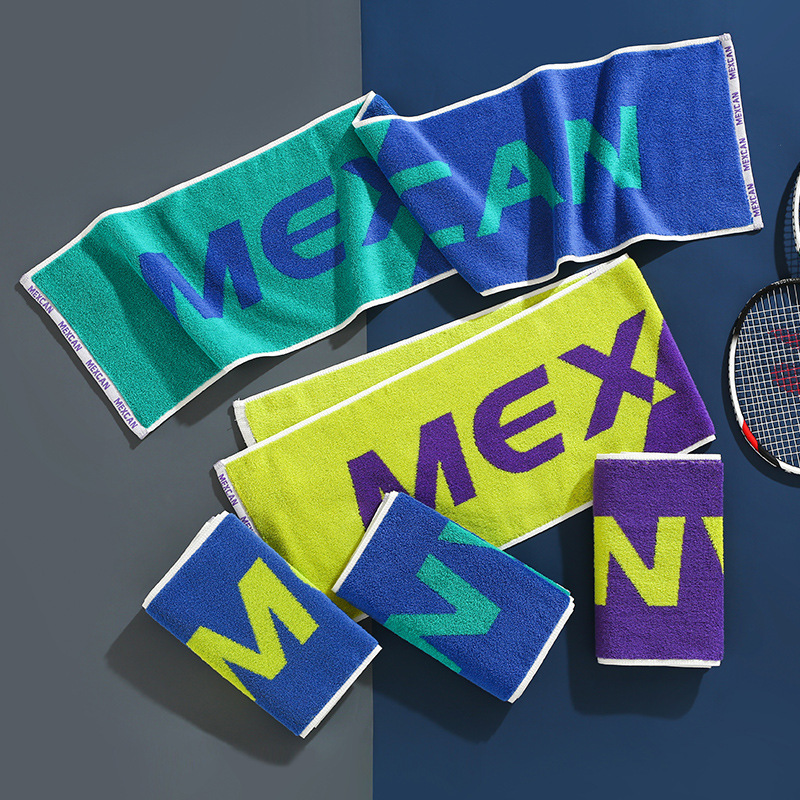 Sports towel men's and women's sweat running sweat gym men's portable women's sweat towel wrist basketball 25*110